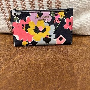 Kate Spade floral folded card wallet